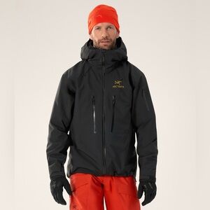 Arc'teryx Black/24k Alpha SV Jacket
